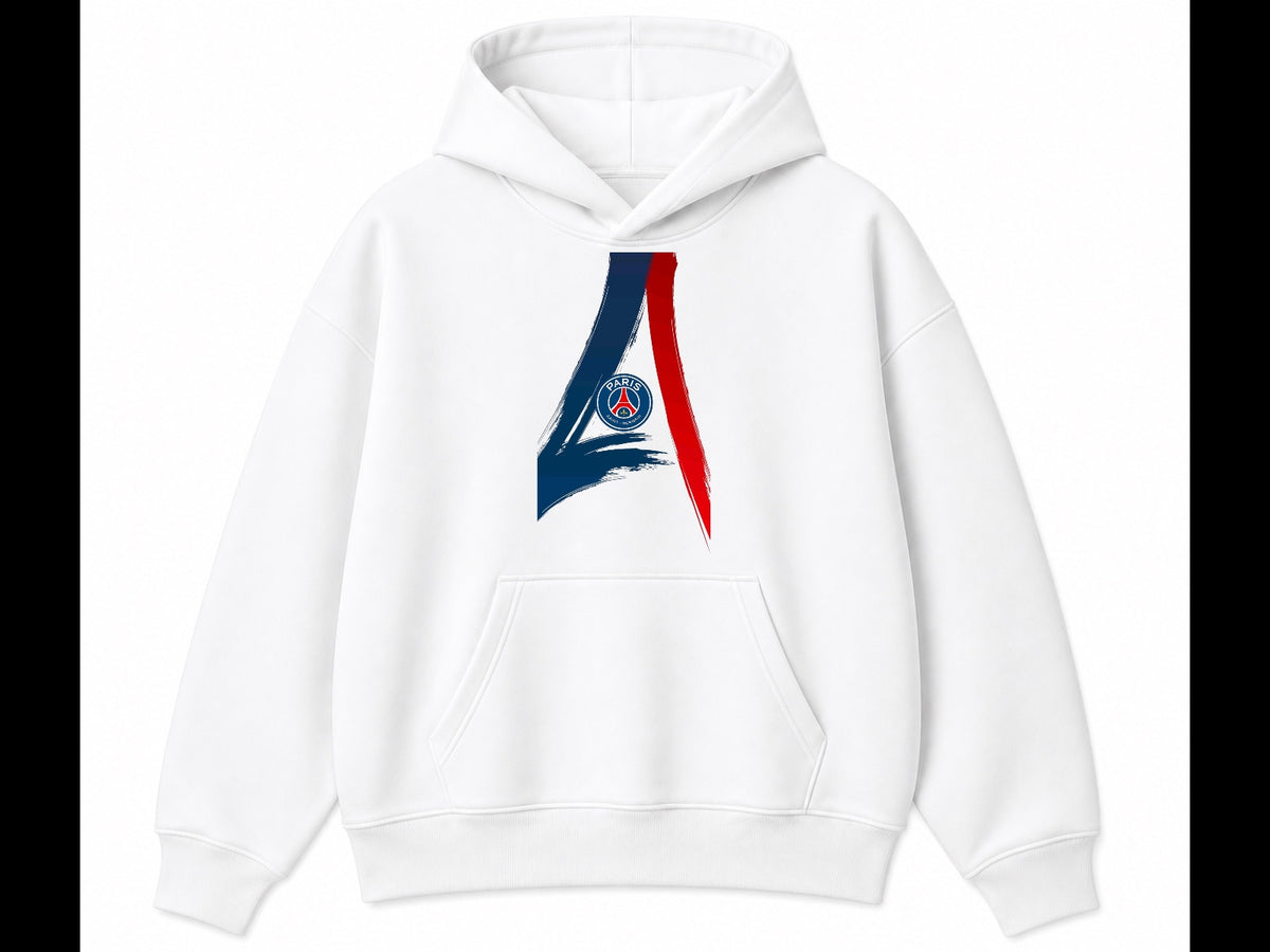 Paris St Germain Hoodie White
