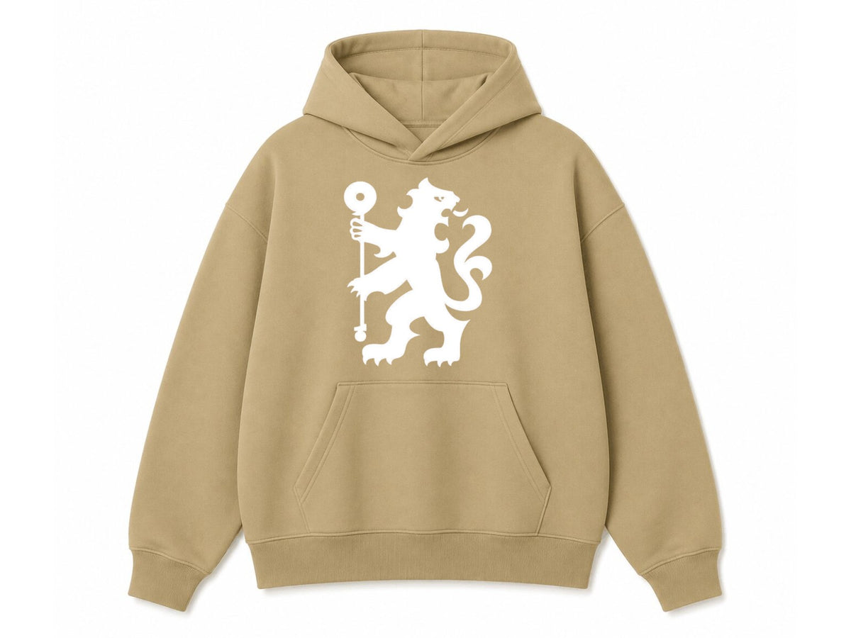 Man United Lion Royal Blue Hoodie