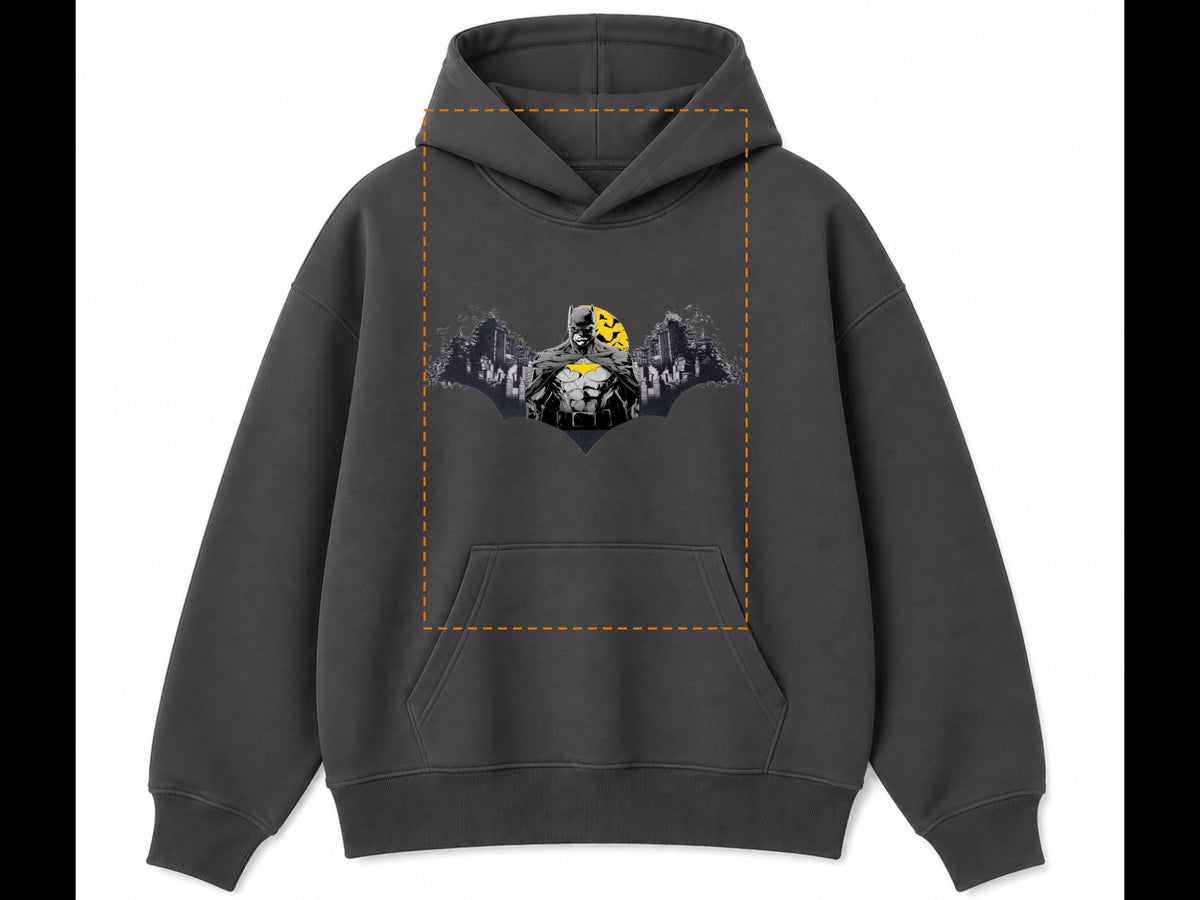 Batman Charcoal Grey Hoodie