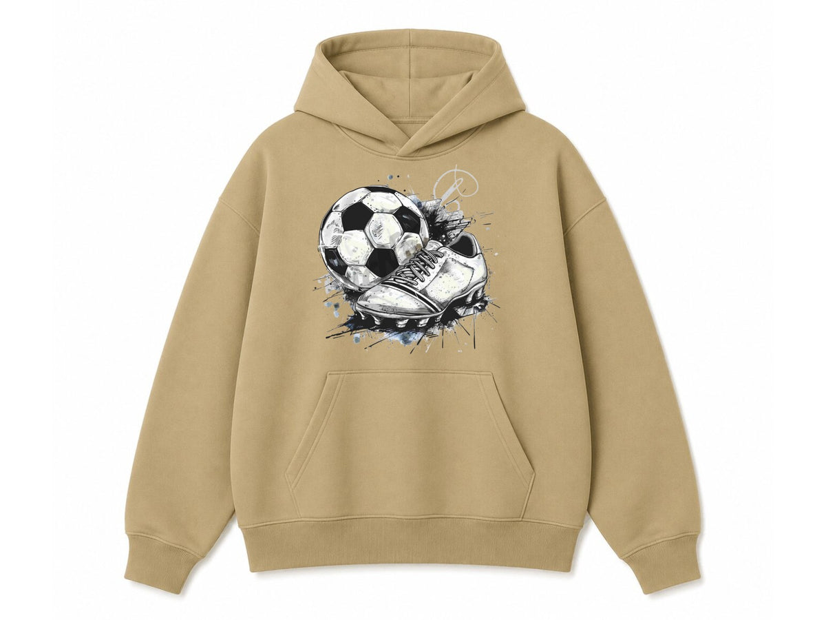 Football Hoodie Black