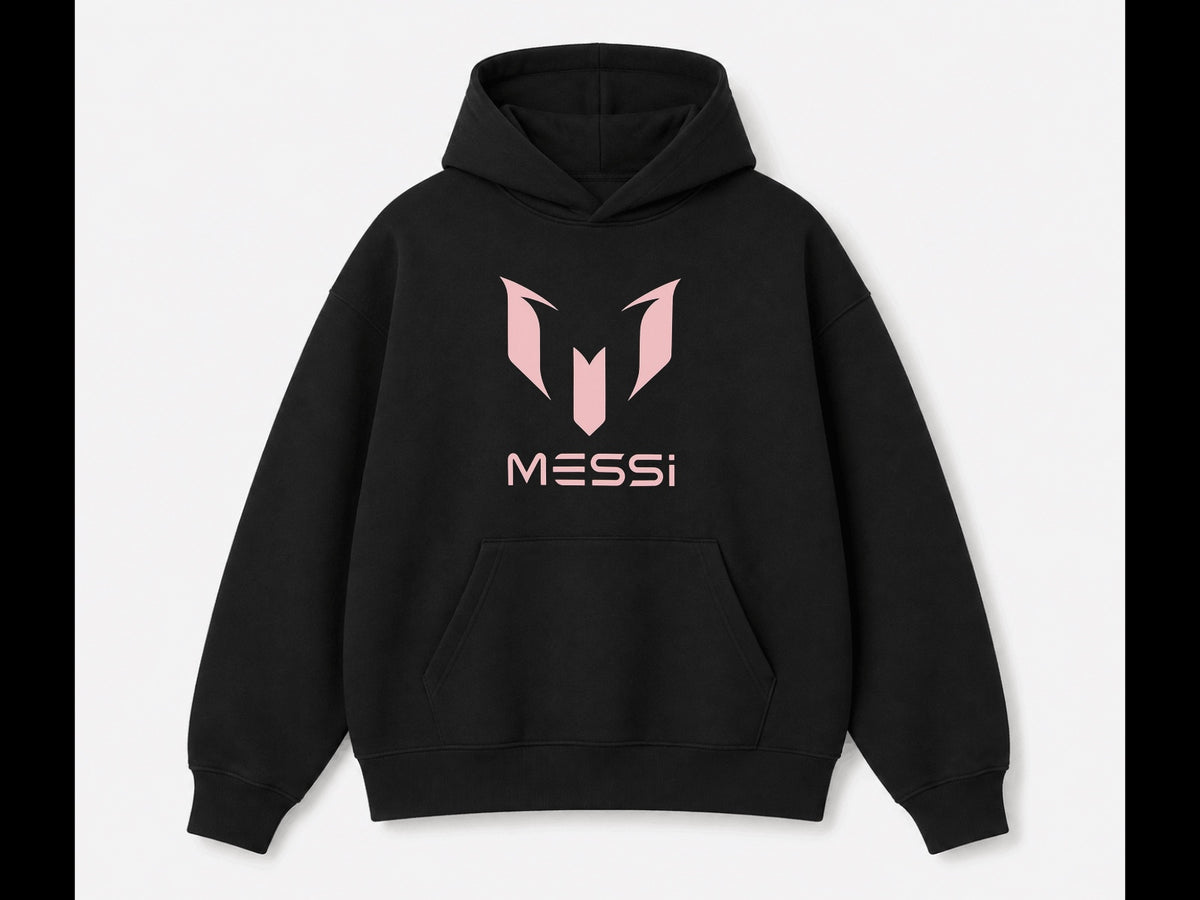 Messi Hoodie Black