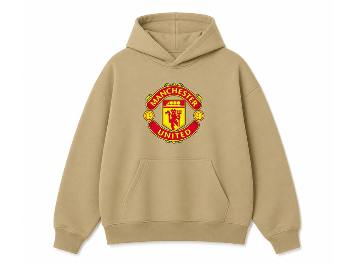 Man United Charcoal Grey Hoodie