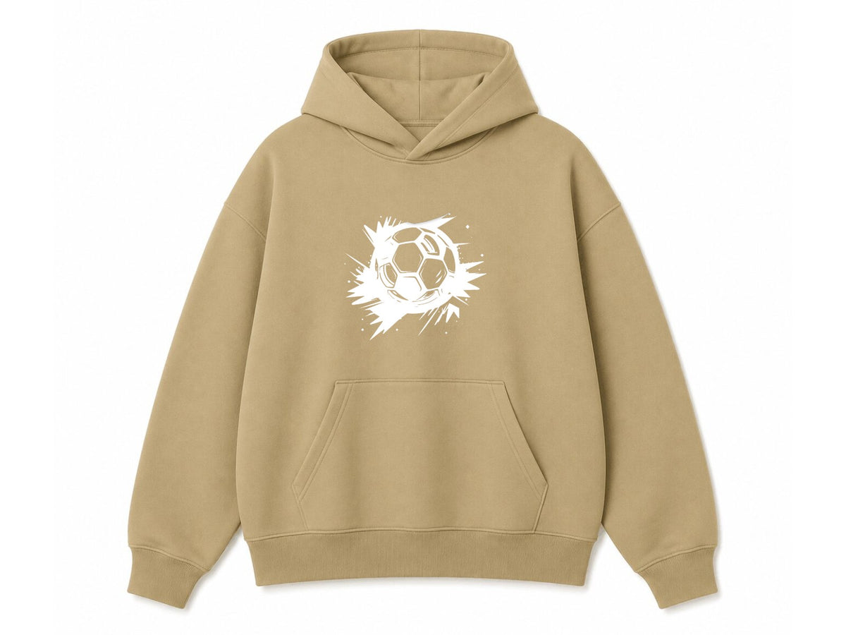 Football flying Hoodie Black