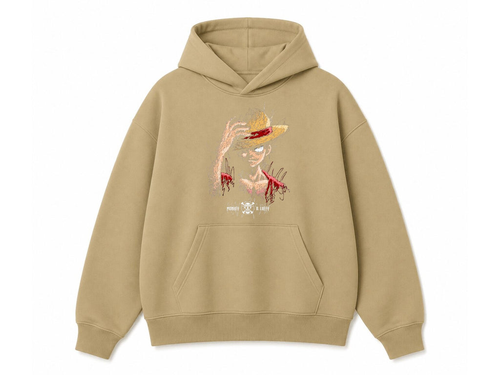 Monkey D Luffy Black Hoodie
